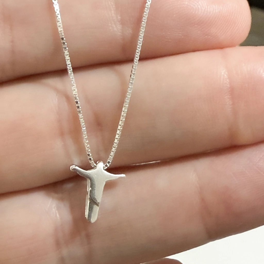 Colar Cristo Redentor V12 Prata 925 - Pingente 45cm