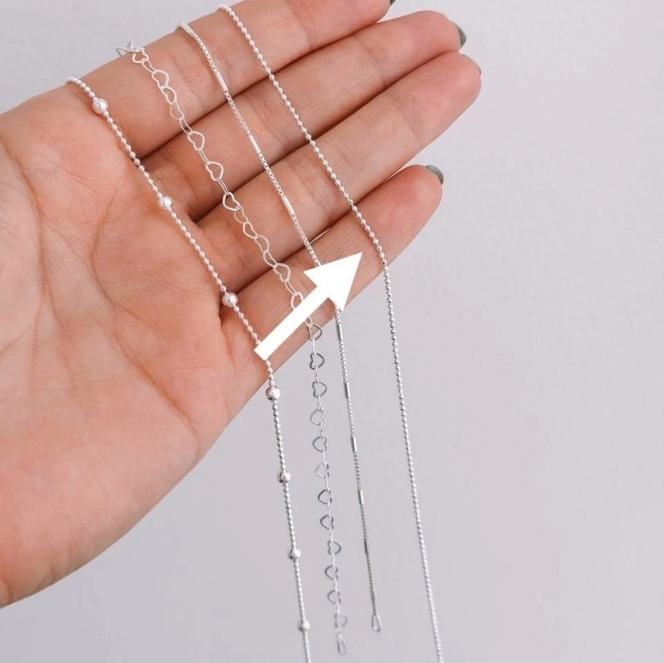 TORNOZELEIRA BOLINHAS DIAMANTADAS
