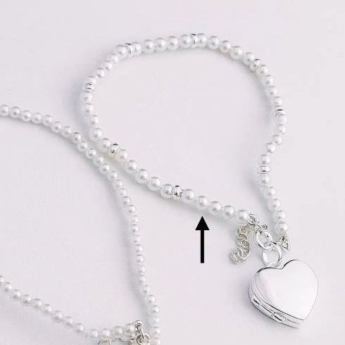 Pulseira de Pérolas Shell com Detalhes em Bolinhas de Prata com extensor 18cm em Prata 925