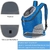 Mochila de viagem portátil para cão, gato, pet - loja online