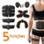 Toner muscular abdominal 5 em 1 Estímulo elétrico Abdômen Pernas Bumbum - loja online