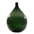 Antigo garrafão de vidro verde escuro
