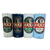 Para colecionar: 4 latas vazias de cerveja Faxe (2545)