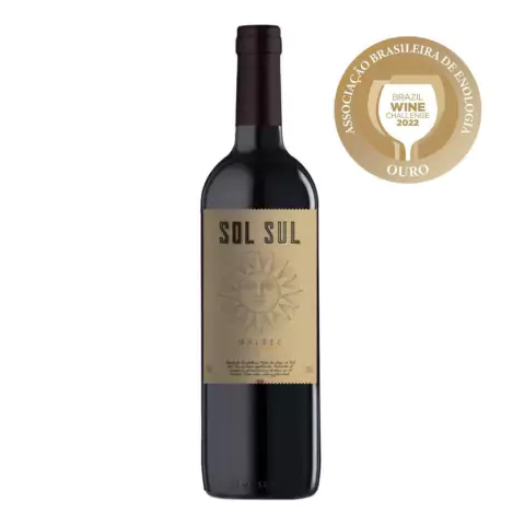 Vinho Tinto Argentino Sol Sul Malbec 750ml