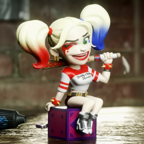 Arlequina (Chibi) - 12cm - comprar online