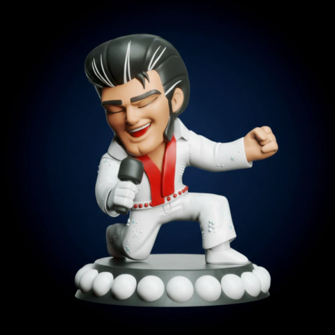 Elvis Presley (Chibi) - 12cm - comprar online