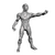Miniatura Homem de Ferro Zombie