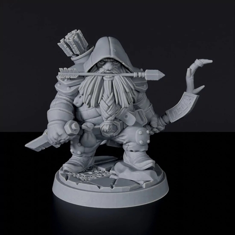 Miniatura Dwarf Male Ranger - 09