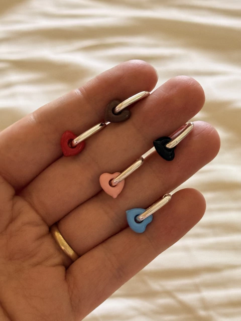 ARGOLLITA CUADRADA CORAZÓN UNIDAD