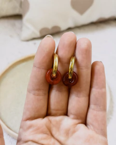 ARGOLLAS DONA VIDRIO GOLD - PREMIUM CHICA - tienda online