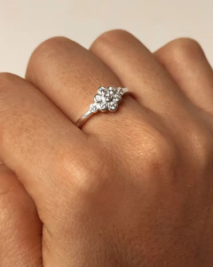ANILLO FLOR CUBIC - comprar online