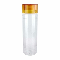 Cilindro de plástico con tapa de color de 850ml SPRING - Vasos Pop