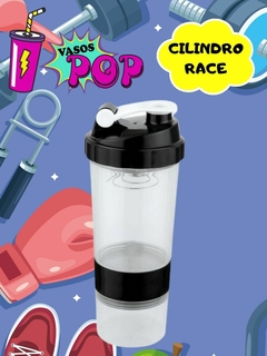 Cilindro con shaker y 2 compartimentos MENAFRA