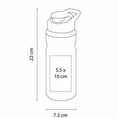 Cilindro de aluminio de 700ml NUARANG