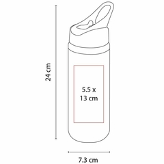 Imagen de Cilindro de aluminio de 700ml con asa BANNAYA
