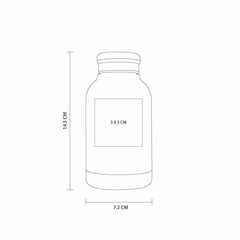 Mini termo color degradado doble pared de 240ml DESVASH