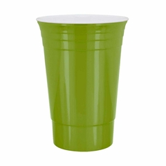 Vaso de doble pared de plástico interior blanco FIESTA en internet
