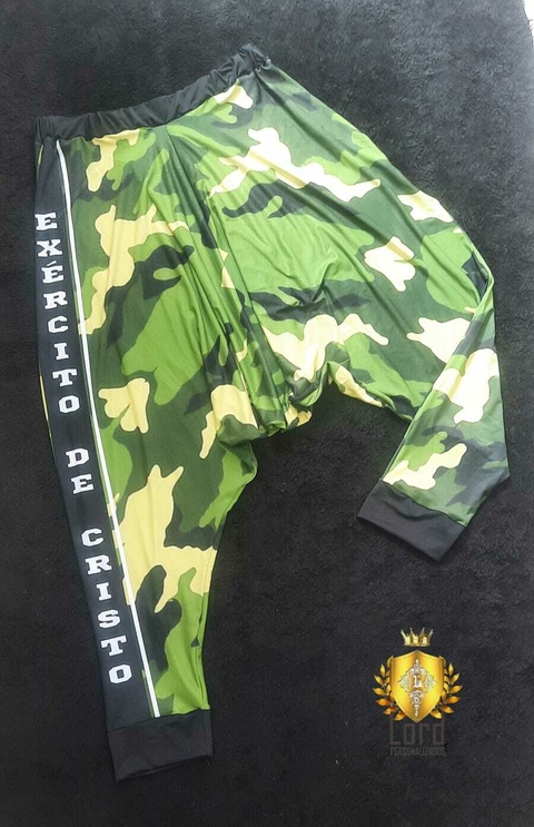 Calça Saruel em Malha Exercíto de Cristo