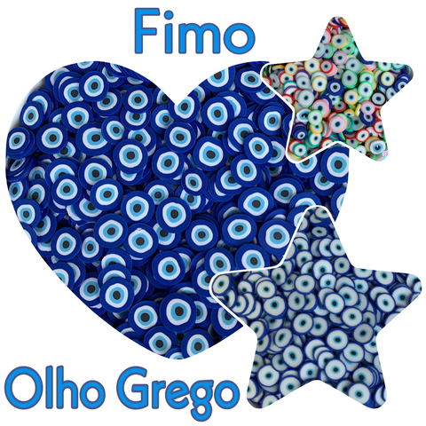 Fimo Olho Grego
