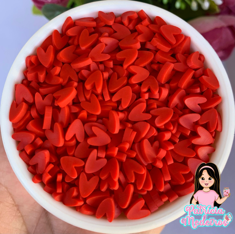 Apliques Micro Love Vermelho