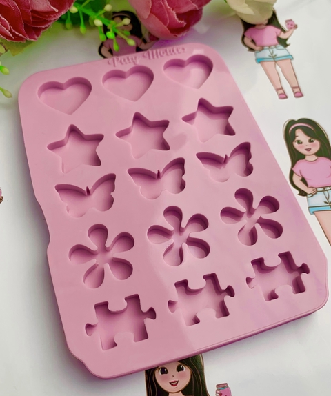 Molde de Silicone Pingente 2cm - comprar online