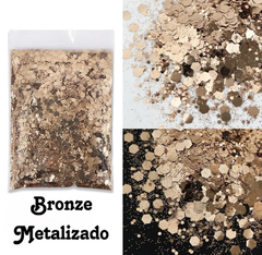 Glitter Holográfico Linha Metálic - loja online