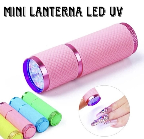 Mini Lanterna Led Uv Ultra Violeta Secagem em Unha UV