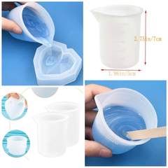 Copo de Silicone 100ml para Resina Epóxi