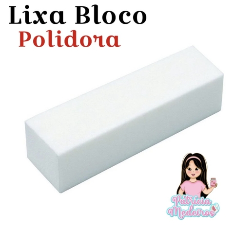 Lixa Cubo para Acabamento em Resina Epóxi