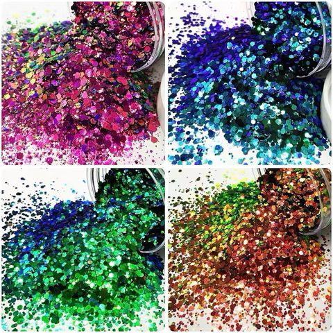 Glitter Holográfico Linha Sereia - comprar online