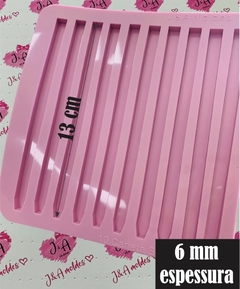 Molde de Silicone 10 Canetas Slim Lisa - comprar online