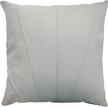 Capa Almofada Linho Drapeado Crú - LEQUE - comprar online