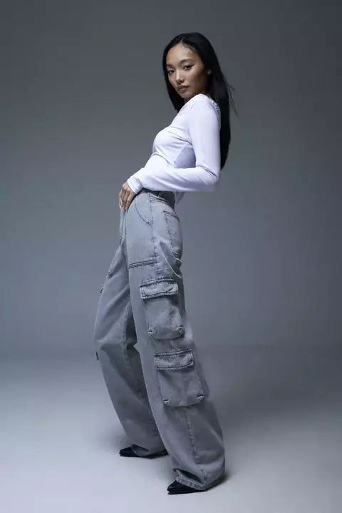 BAGGY CARGO ASH - comprar online