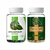 Frascos dos suplementos Amazon Slim Detox e Amazon Redufine Gold, contendo cápsulas.