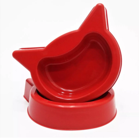 Comedero cara de gato