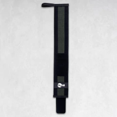 Munhequeira Elástica Preta com Verde 50cm Heavylift na internet