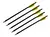 Flecha Ballesta X 5 Negros