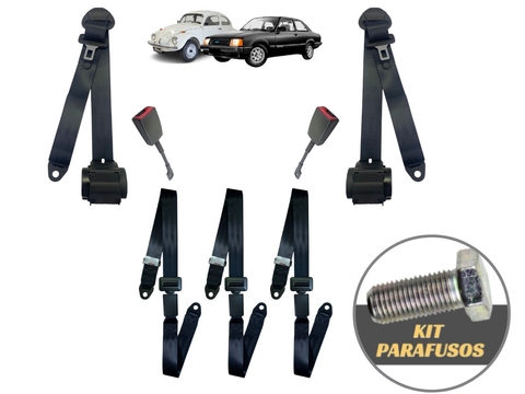Kit Cinto De Segurança Chevrolet Chevette 5 Bancos