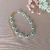 Pulseira olho grego branco - comprar online
