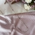 Colar longuinho pedra rosa - comprar online