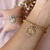Pulseira cordão baiano São Bento cravejado
