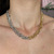 Choker correntaria dupla