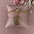Pulseira com medalha de Pai Nosso
