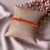 Pulseira dupla cristais - loja online