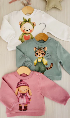 Buzo Lucrecia Manteca - tienda online