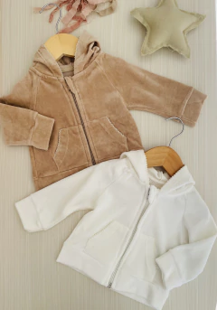 Campera Nieves Manteca - comprar online