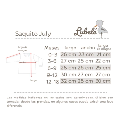 Saquito July en internet