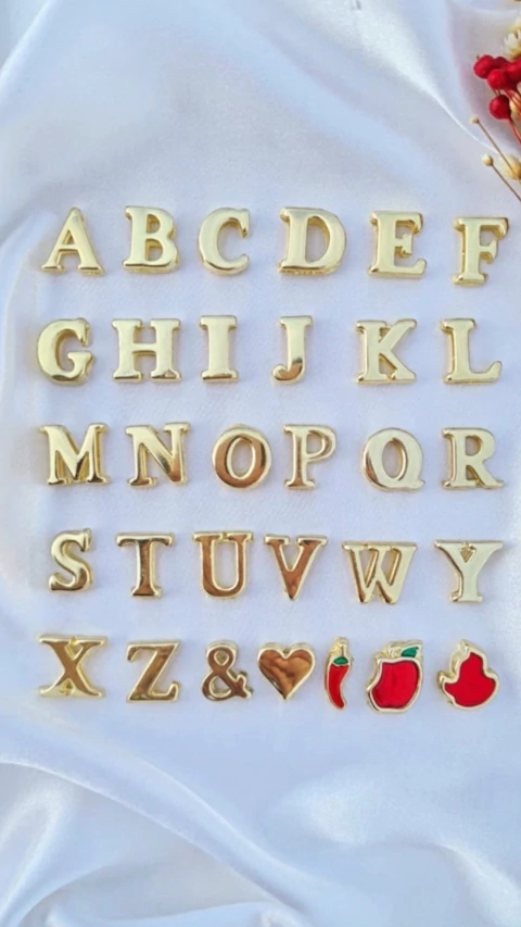 Letra para conjuntos personalizável - comprar online