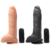 Prótese jeff com vibrador e ventosa 24 X 5 - comprar online