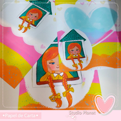 Papel De Carta Anne With An E (06 Papéis E Capinha) 3 modelos com 2 de cada - comprar online